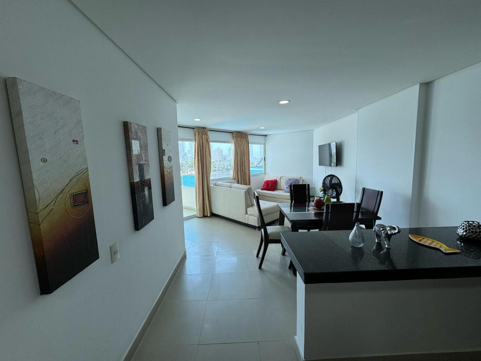 Apartamento En Laguito Ed Torres Del Lago 604 Icdi Cartagena Eksteriør bilde